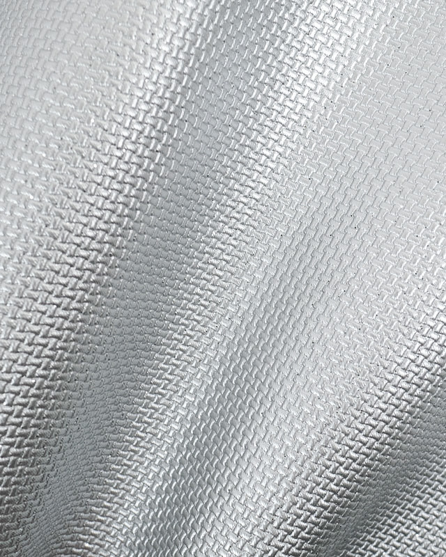 Simili Cuir Lurex Gris - Bambino - Maison Klem